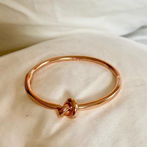 Kate Spade Sailor Knot Bangle Rose Gold